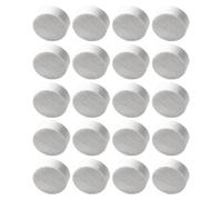 BESPORTBLE 20 Pcs Disposable Face Towels Compressed Washcloths Non-woven Fabrics White Disposable Strong Absorption for Travel Camping Outdoor Activities
