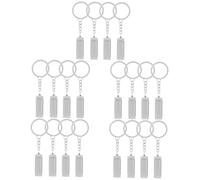 BESPORTBLE 20 Pcs Metal Harmonica Keychain Mini Pendant for Music Lovers Compact Decorative Bag Charm Party Favors Gift