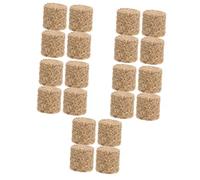 BESPORTBLE 20 Pcs Miniature Garden Haystack Decor Autumn Style Simulated Hay Bale Adornment for DIY Miniature Houses Farm Dioramas Fairy Gardens and Halloween Tabletop Scenes