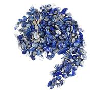 BESPORTBLE 200g Lapis Lazuli Gravel Decorative for Fish Tank Aquarium Irregular Landscape Stones Decor for Home Living Aquarium Ornament