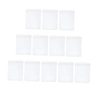 BESPORTBLE 200pcs Clear Self Seal Jewelry Storage Bags for Necklace and Earrings Compact Zip Lock Pouches for Travel and Display Plastic Organizer for Small Accessories