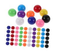 BESPORTBLE 200PCS Colored Plastic Game Marbles for Chinese Checkers and Educational Board Games Enhance Hand-eye Coordination and Strategic Thinking Counting and Color Sorting