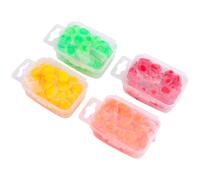 BESPORTBLE 200pcs Floating Bionic Simulation Carp Fishing Lures Soft Artificial Corn Baits PVC Material Reusable for Freshwater Saltwater Rivers Lakes Ponds Ocean Fishing Green Yellow Red