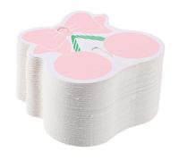 BESPORTBLE 200Pcs Hairpin Display Cards with Pre Cut for Easy Hair Clip Packaging and Storage Small Portable Paperboard Holder for Bobby Pins Barrettes and Hair Accessories