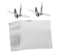 BESPORTBLE 200pcs Pearlized Origami Paper Square Single Sided Craft for Adults DIY Folding Crane Making Wrapping Paper with Shiny Effect