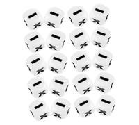 BESPORTBLE 20pcs Acrylic Math Teaching Dice Set for Addition Subtraction Symbol Dice Educational Tools for Classroom Homeschooling and Interactive Arithmetic Games