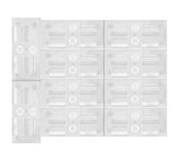 BESPORTBLE 20pcs Adhesive Cord Holder Cable Holder Clips Wire Organizers Wire Organizer Clips Cable Wall Management Data Fixing Clamp Clamps Transparent