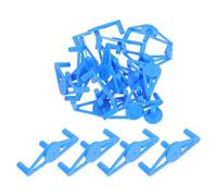 BESPORTBLE 20pcs Adjustable Low Stress Hydroponic Plant Stem Clips for Bonsai Modeling Climbing Plants Support Blue and Branch Bender Tools for Garden Use