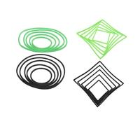 BESPORTBLE 20pcs Aquarium Floating Plant Barrier and Fish Feeding Rings Versatile Isolation Circles for Betta Fish Tanks Enhances Water Quality and Oxygen Protects Plants Decorative Floating