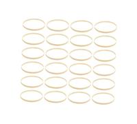 BESPORTBLE 20pcs Bamboo Dreamcatcher Rings Natural Smooth Craft Hoops for DIY Windchime Wreath Embroidery Projects Handcraft Materials