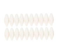 BESPORTBLE 20pcs Bird Cuttlebone Toy Parrot Molar Chew Toy Calcium Rich Safe for Beak Grooming Play