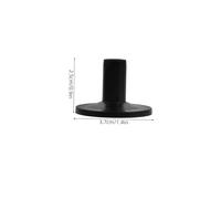 BESPORTBLE 20pcs Black Plastic Drum Cymbal Stand Sleeves Percussion Drum Holder Flange Sleeves Durable Replacement Parts