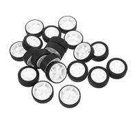 BESPORTBLE 20pcs Car Assemble Wheels for DIY Model Vehicles Tires for Science Experiments and Creative Learning Homes Schools and Laboratories