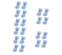 BESPORTBLE 20pcs Dog Rain Boots Outdoor Shoes for Dogs and Lightweight Pet Rain Shoes for Rainy Days and Snowy Weather