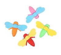 BESPORTBLE 20PCS Insect Erasers for Students Food Grade Non Toxic Cartoon Stationery Set Creative School Supplies Gift Practical Pencil Mistake Remover for Classroom and Homework Random Color