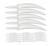 BESPORTBLE 20pcs Jack o Lantern Decorations Party Decorating Accessories Decorating Supplies Decor Kit Spooky Tooth Decorations Fang Kit White