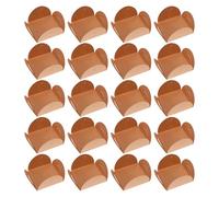 BESPORTBLE 20PCS Kraft Paper CD Bag Multi-Disc Storage Envelope Pouch Eco-Friendly Paper CD Storage Bag for Media Protection