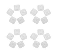 BESPORTBLE 20pcs Light Clips with Adhesive Hooks - Outdoor String Light Cable Holders for Balcony, Camping, and Bedroom Decorative Hanging