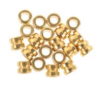 BESPORTBLE 20Pcs Metal Guitar String Beads for Electric Folk Guitars Enhance Note Transitions Durable and Practical Guitar Accessories