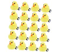 BESPORTBLE 20pcs Mini Cute Duck Pull-Back Car Toys for Boys and Girls Educational Pull-Back Vehicles for Bathtime Fun