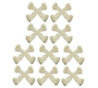 BESPORTBLE 20pcs Mini Skeleton Bones Halloween Decor White Fake Skull Bone Prank Accessories Spooky Graveyard Ground Decoration for Party Atmosphere Enhancer