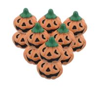 BESPORTBLE 20pcs Miniature Resin Pumpkins for Dollhouse Decor Autumn Mini Jack Lanterns Small Pumpkin Figurines for Halloween Tiered Tray Fall Bowl Filler and Seasonal Centerpieces
