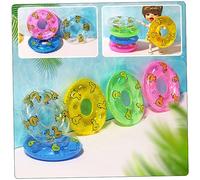BESPORTBLE 20pcs Miniature Swim Ring Models for Dollhouse Decor Tiny Blue Swim Rings Props for Mini Home Scenes DIY Craft Accessories