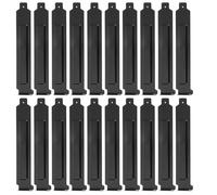 BESPORTBLE 20pcs Pci Slot Blanking Plates for Computer Case Dustproof and Heat Dissipation, Solid Stainless Steel with Full Profile, Professional Design Suitable for ATX Mid Tower PC