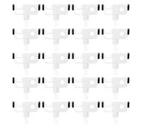 BESPORTBLE 20pcs Plastic Curtain Pulley Track Rollers Vertical Blinds Spare Parts for Window Curtains Replacement Accessories