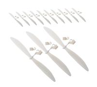 BESPORTBLE 20pcs Plastic Plane Propeller Blades for Model Aircraft Miniature Airplane and Drone Propellers with High Efficiency Power Transmission Aerodynamic Design for Stable Flights