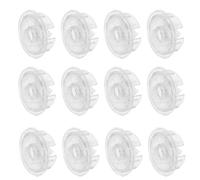 BESPORTBLE 20pcs Plastic Window Blinds End Caps for Horizontal Blinds Bottom Rails Dust Prevention and Wear Resistant with Minimalist Appearance for Home Use