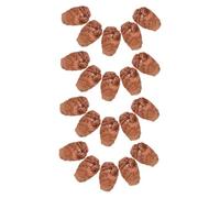 BESPORTBLE 20pcs Realistic Fake Beef Blocks Lifelike Artificial Meat Models for Role Play Education and Sensory Play for Imaginative Learning and