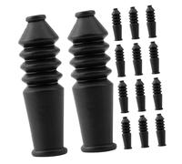 BESPORTBLE 20Pcs Rubber Brake Cable Housing Covers for Electric Mountain Bikes Lever Sleeves Dustproof End Caps for Urban and Rural Cycling Protection