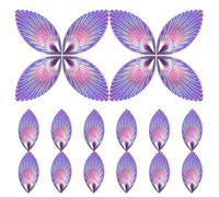 BESPORTBLE 20pcs Shell Charms Resin Shiny Miniature Shell Decor for Crafts
