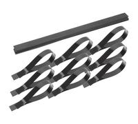 BESPORTBLE 20pcs Snare Wire Straps Pet Mounting Straps for Snare Drum Wire Fixing with Double Side Fastening for Marching and Jazz Drum Kits