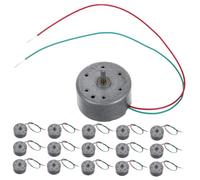 BESPORTBLE 20pcs Solar Miniature Motors with Cables for Science Projects and Model Airplane Motor Replacement Energy Efficient
