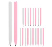 BESPORTBLE 20pcs Stylus Pens for Lcd Writing Tablet, Pointed Touchscreen Stylus Pen Set White and Light Pink, Universal Digital Drawing and Note-taking Accessories for Tablets and Laptops
