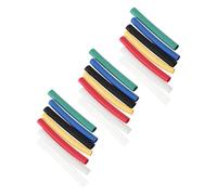 BESPORTBLE 21pcs Heat Shrink Shoelace End Caps for Shoe Lace Cord Ends, Plastic Shoe String Tip Covers with 6mm Size for Easy DIY Repair and Shoelace Shortening, for Travel and Hiking