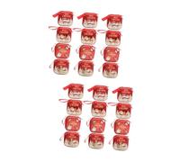 BESPORTBLE 24 Pcs Christmas Coin Purse for Mini Plush Unicorn Wallets Small Storage Pouches with Easy Open Close for Coins Keys and Bills Adorable Xmas Bags