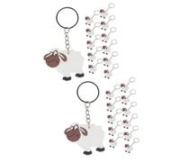 BESPORTBLE 24 pcs Sheep Keyring Charms Animal Pendants for Bags Party Favors Cute Hanging Decorations