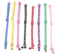 BESPORTBLE 24pcs Adjustable Pet Dog Collar Bell Mixed Colors Fun and Practical for Outdoor Activities for Cats and Dogs