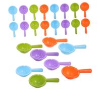 BESPORTBLE 24pcs Beach Sand Digging Scoops and Water Pouring Tools for Outdoor Water Play Portable Bathtub and Sandbox Fun Quick Rinse Bath Supporting Sensory and Cognitive Development