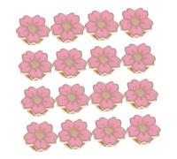 BESPORTBLE 24pcs Cherry Blossom Brooch Durable Enamel Coat Lapel Pins Cute Japanese Floral Dress Pin for Clothes Backpacks Bags Versatile Fashion Badge for Women