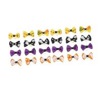 BESPORTBLE 24pcs Halloween Pet Hair Bows Adorable Decorative Grooming Accessories for Dogs and Cats for Halloween Parties and Festivities Creates Fun Atmosphere