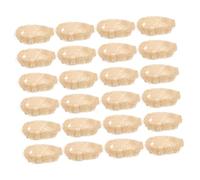 BESPORTBLE 24PCS Natural Loofah Chew for Small Animals Teeth Grinding Snacks for Hamsters Rabbits Chinchillas Stress Relief Pet Cage Accessories