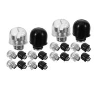 BESPORTBLE 24pcs Salon Scissors Silencing Tools Hair Scissors Silencers Bumper for Hair Cutting