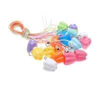 BESPORTBLE 24pcs Teeth Storage Box Plastic Teeth Holder Case Collection Box for Party Supplies Milk Case Saver Storage Random Color