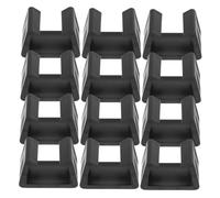 BESPORTBLE 24pcs Weatherproof Sectional Furniture Clips for Patio Sofa Rattan Wicker Connectors PP PE Material Quick Assembly Outdoor for Secure Furniture Connection