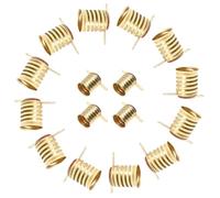 BESPORTBLE 25pcs E10 Lamp Base Replacement Lamp Socket for Students, Copper