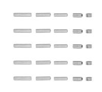 BESPORTBLE 25pcs Electric Guitar Bass Tremolo Bridge Screws Metal Hex for Saddle Height Adjustment and Bridge Fixing